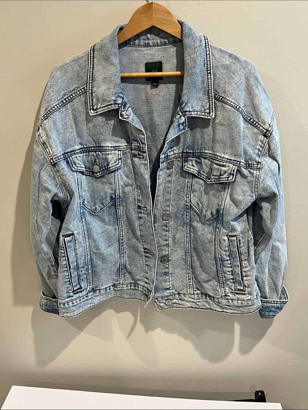 wild fable Light Wash Blue Denim Jacket